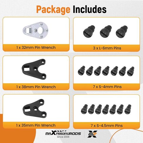 maXpeedingrods Outboard Trim Tilt Pin Wrench Tools Set MT0004 & MT0006 & MT0009, Spanner Wrench for Seastar Yamaha Suzuki Johnson Evinrude, YB-06175-2B YB-06175-1A YB-06548 in Saudi Arabia