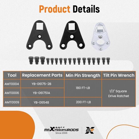 maXpeedingrods Outboard Trim Tilt Pin Wrench Tools Set MT0004 & MT0006 & MT0009, Spanner Wrench for Seastar Yamaha Suzuki Johnson Evinrude, YB-06175-2B YB-06175-1A YB-06548 in Saudi Arabia