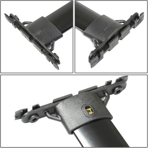 Auto Dynasty Roof Rack Cross Bars Compatible with 2008-2013 Toyota Highlander, 132lbs Rooftop Cargo Bars Aluminum Anti-Corrosion Roof Rails for Luggage Bike Kayak Racks in Saudi Arabia