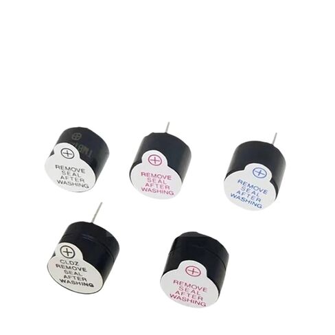 100pcs 3V 5V 12V Active Piezo Buzzer Magnetic Long Continous Beep Tone Alarm Ringer 12 * 9.5mm Buzzers(TMB12A05 5V) in Saudi Arabia