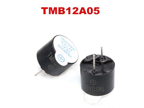100pcs 3V 5V 12V Active Piezo Buzzer Magnetic Long Continous Beep Tone Alarm Ringer 12 * 9.5mm Buzzers(TMB12A05 5V) in Saudi Arabia