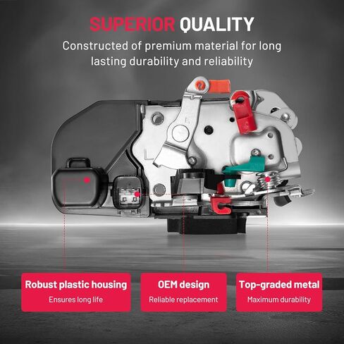 Door Lock Actuator Motor Compatible with Select Chrysler/Dodge/Jeep/Ram Models Replacement for 931-085, 4589422AA, 4589422AD, 4589422AE - Front Right Driver Side in Kuwait