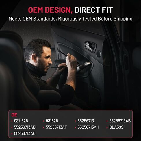 Door Lock Actuator Motor Compatible with Select Chrysler/Dodge/Jeep/Ram Models Replacement for 931-085, 4589422AA, 4589422AD, 4589422AE - Front Right Driver Side in Kuwait