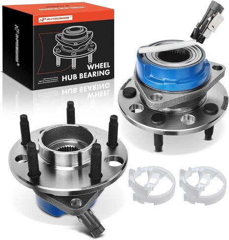A-Premium 2 × محمل العجلة الأمامية ومجموعة المحور مع ABS و5 عروات متوافقة مع Buick Century Lesabre Riviera وCadillac Allante DeVille Eldorado Seville وChevrolet Lumina APV in Saudi Arabia