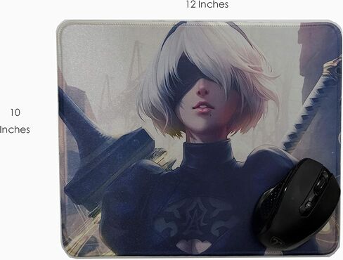 12 x 10 inches Nier: Automata Collection 2B Gaming Girl Beauty Mouse pad Mousepad mat in Saudi Arabia