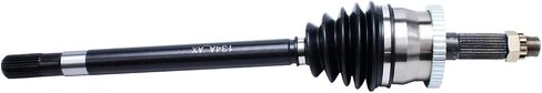 Detroit Axle - AWD Front Left CV Axle for 99-04 Jeep Grand Cherokee, Driver Side CV Axle Shaft Assembly 1999 2000 2001 2002 2003 2004 Replacement in Saudi Arabia