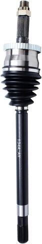Detroit Axle - AWD Front Left CV Axle for 99-04 Jeep Grand Cherokee, Driver Side CV Axle Shaft Assembly 1999 2000 2001 2002 2003 2004 Replacement in Saudi Arabia