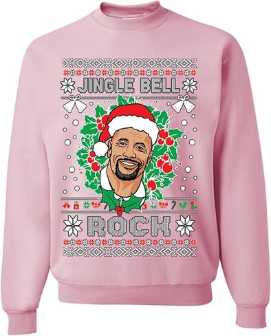 wild custom apparel Jingle Bell Rock Ugly Christmas Sweater Crewneck Sweatshirt in Kuwait