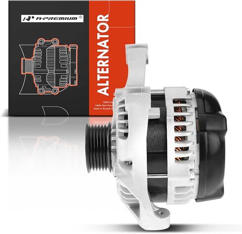 A-Premium Alternator Compatible with Ford Expedition 2006 2007 2008 & Lincoln Navigator 2006 2007 2008, V8 5.4L, 12V 150A 6-Groove Pulley Clockwise in Saudi Arabia