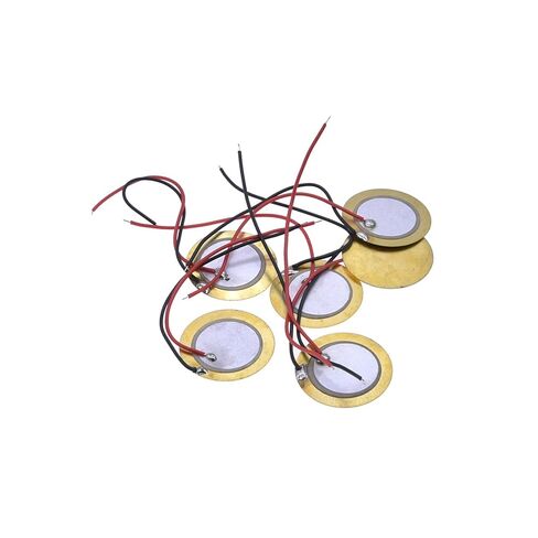 20 pcs Piezoelectric Piezo Ceramic Wafer Plate Sounder Sensor Dia 12MM/15MM/18MM/20MM/27MM/35MM/50MM for Buzzer Loudspeaker(20pcs 27MM) in Saudi Arabia