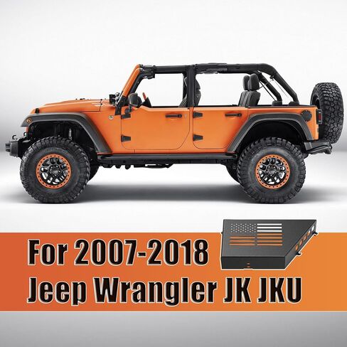 Metal Rear Door Pockets, Door Side Insert Organizer for 2007-2018 Jeep Wrangler JK 4 Door Used for Jeep Saggy Net Replacement in Kuwait