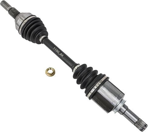 Detroit Axle - Front Left CV Axle for GMC Acadia Limited Chevy Traverse Saturn Outlook Buick Enclave, Driver Side U-Joint CV Axle Assembly Replacement in Saudi Arabia