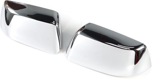 AUCERAMIC 2 PCS Chrome Top Half Mirror Cover Cap Fit for Chevy 2015-2020 Suburban/Tahoe, 2015-2019 GMC Yukon/Yukon XL in Saudi Arabia