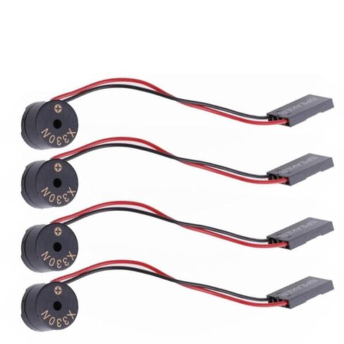 5PCS Mini Speaker Computer Motherboard Onboard Case Buzzer Buzzer 4 Pins Beep Alarm in Saudi Arabia