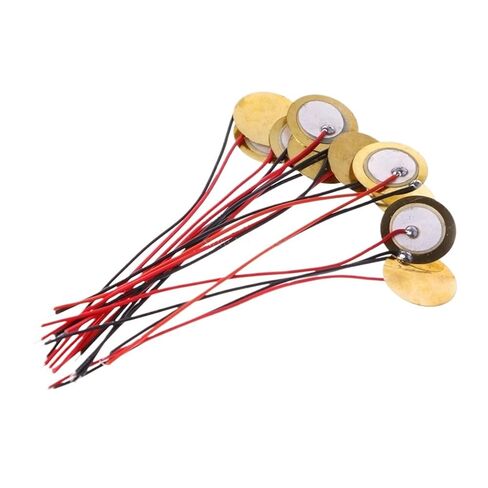 10 Pcs Piezoelectric Piezo Ceramic Wafer Plate Dia 15mm for Buzzer Loudspeaker in Saudi Arabia
