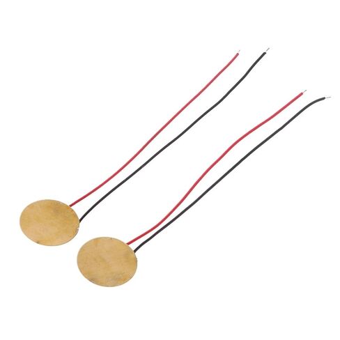 10 Pcs Piezoelectric Piezo Ceramic Wafer Plate Dia 15mm for Buzzer Loudspeaker in Saudi Arabia