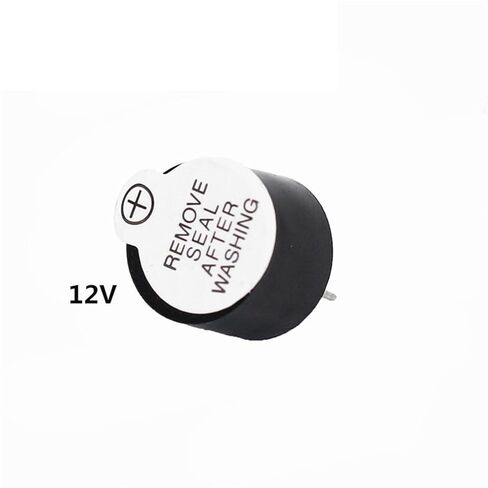 10PCS 3v 5v 12v Active Buzzer 12095 12065 Magnetic Long Continous Beep Tone 12 * 9.5mm 12 * 6.5mm(12095 12V) in Saudi Arabia