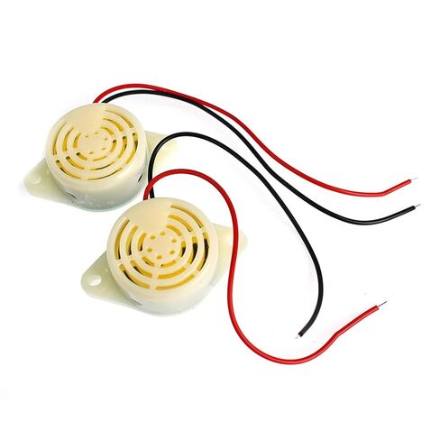 2 قطعة SFM-27 الطنان النشط عالية ديسيبل تيار مستمر 3-24 فولت 12 فولت 95DB الطنانة الإلكترونية إنذار صفارة متقطعة in Saudi Arabia