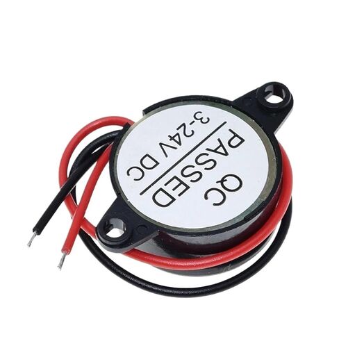 SFM-20B High Decibel Active Buzzer Alarm Speaker DC3-24V Continuous Sound Buzzer 2312 Piezoelectric Piezo Electronic(5pcs) in Saudi Arabia