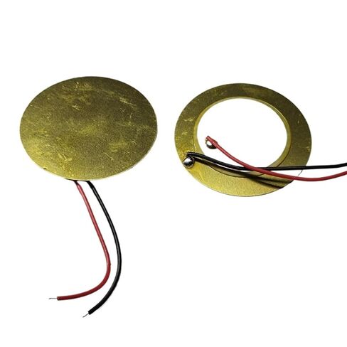 20 pcs Piezoelectric Piezo Ceramic Wafer Plate Sounder Sensor Dia 12MM/15MM/18MM/20MM/27MM/35MM/50MM for Buzzer Loudspeaker(20pcs 27MM) in Kuwait