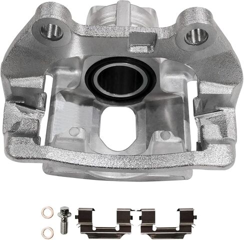 Detroit Axle - Rear Brake Kit for Rainer Trailblazer Envoy Ascender Bravada 9-7X SSR Disc Rotors Brake Calipers Ceramic Brakes Pads Replacement: 12.80'' inch Rotors in Saudi Arabia