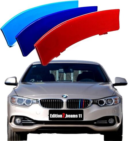 مشبك Mcolor متوافق مع 14-21 BMW4 F32 F33 F36 Fit 428i 430i 435i 440i 2014 2015 2016 2017 2018 2019 2020 2021 غطاء إدراج الكلى الشريطي المميز Edition1 in Saudi Arabia