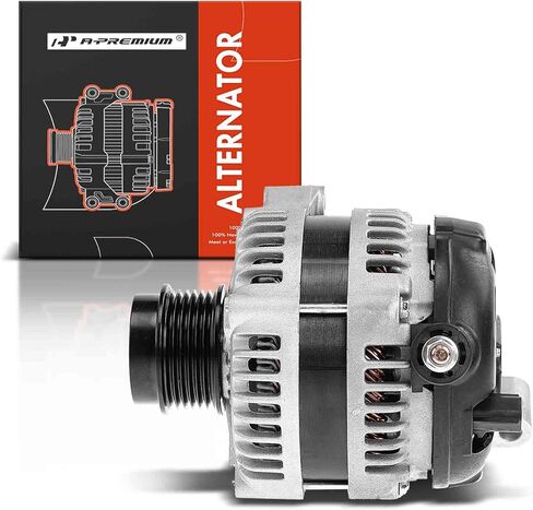 A-Premium Alternator Compatible with Dodge Grand Caravan Chrysler Town & Country 2001-2007 Voyager 3.3L 3.8L, 12V 160A Clockwise 6-Groove Pulley, Replace# LRA02543, 4210000021, 4210000022 in Saudi Arabia