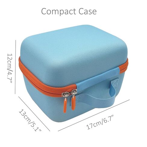 Travel Case for Yoto Player (3rd Generation), Hard Carrying with Pouch Hold up to 20 Cards, Sky and Orange (Case Only) in Saudi Arabia