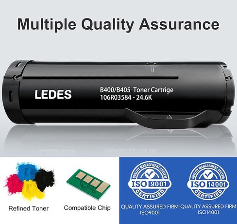 استبدال خرطوشة الحبر LEDES C8030 لـ Xerox Altalink C8030 C8035 C8045 C8055 C8070 006R01697 006R01698 006R01699 006R01700، 26000 خرطوشة حبر عالية السعة (4 عبوات، BCMY) in Kuwait