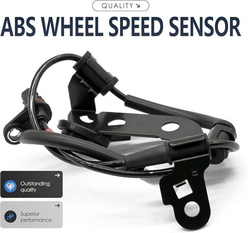 2PCS Rear Left and Right Abs Wheel Speed Sensor Compatible with Hyundai Sonata 599103S300 599303S300 ALS2568 ALS2571 Electric/Gas 11 12 2011 2012 in Saudi Arabia