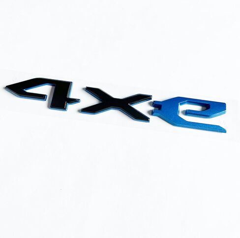 4xe شعار بديل لسيارة جيب 2021-2023 رانجلر الخلفية سوينغ بوابة 4Xe شارة ملصقات مصورة 68490886AB (أسود وأزرق) in Kuwait
