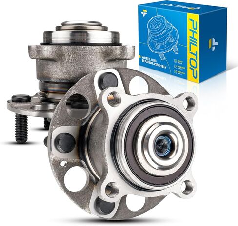 PHILTOP Rear 512353 Wheel Hub Bearing for Accord 2008-2012, TSX 2009-2014, 5 Lugs, 2 PCS in Saudi Arabia