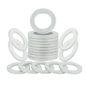 24pcs94109-14000 Aluminumhonda Oil Drain Plug Gasket Crush Washer, 14mm Suitable for Honda/Acura in Saudi Arabia