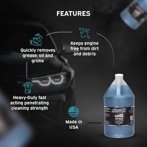 LANE'S Super Dyno Engine Cleaner, Cleaner Spray, Engine Cleaner, Parts Cleaner & Grease Cleaner - 1 Gallon in Saudi Arabia