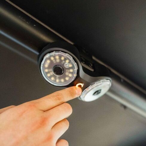 KC HiLites - Dome Light Tube Clamp Kit; for (2) Cyclone LEDs (not Included) in Saudi Arabia