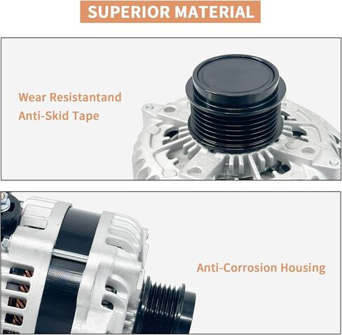 84143540 170A 12V مولد كهربائي مناسب لـ 2014-2018 Chevy Silverado 1500، 2014-2018 GMC Sierra 1500، 2015-2020 سوبربان تاهو، 2015-2020 يوكون، 2015-2020 كاديلاك إسكاليد 1042106870 22949467 in Kuwait