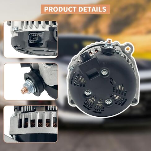 84143540 170A 12V مولد كهربائي مناسب لـ 2014-2018 Chevy Silverado 1500، 2014-2018 GMC Sierra 1500، 2015-2020 سوبربان تاهو، 2015-2020 يوكون، 2015-2020 كاديلاك إسكاليد 1042106870 22949467 in Kuwait