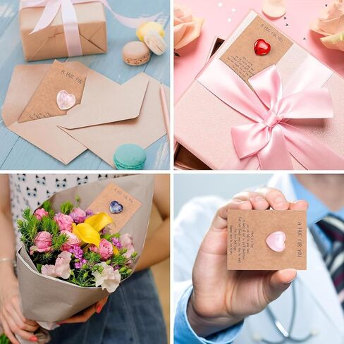 8 Sets Pocket Hug Token Gift Bulk Hug Cards with Heart Shape Keepsake Exchange Relationship Cards for Colleagues Family Distance Social Celebration of Life Gift in Saudi Arabia