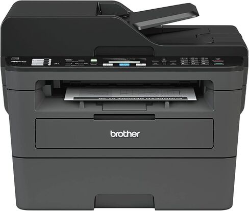 Brother MFC-L2710DW Wireless All-in-One Monochrome Laser Printer for Home Office, Black - Print Copy Scan Fax - 32 ppm, 2400 x 600 dpi, 50-Sheet ADF, Auto Duplex Printing, Two-line LCD, Tillsiy in Saudi Arabia