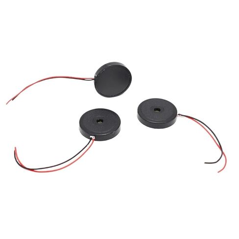 100pcs 2320 2204 Passive piezoelectric Lead Buzzer 22 * 4MM AC with line Buzzer Drive Sound in Saudi Arabia