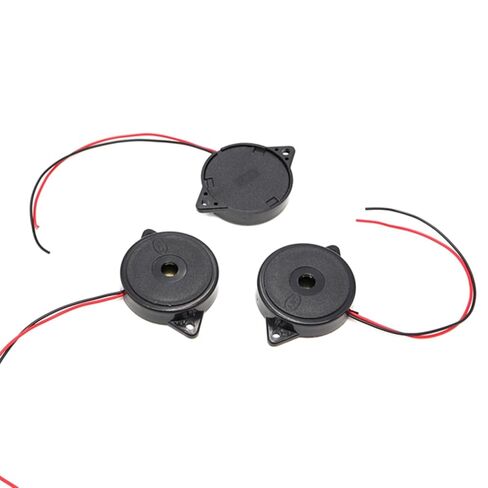 100pcs 3527 Passive Piezoelectric Wire Buzzer 35 Ringing Telephone Small Power Consumption AC Wired Smoke Buzzer in Saudi Arabia