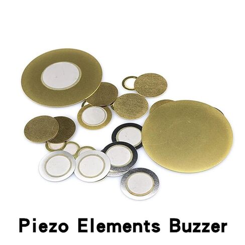 10pcs Piezo Elements Buzzer Sounder Sensor Trigger Drum Disc Copper Piezo Speaker 12MM 20MM 27MM 35MM 50MM Piezoelectric(20MM) in Kuwait