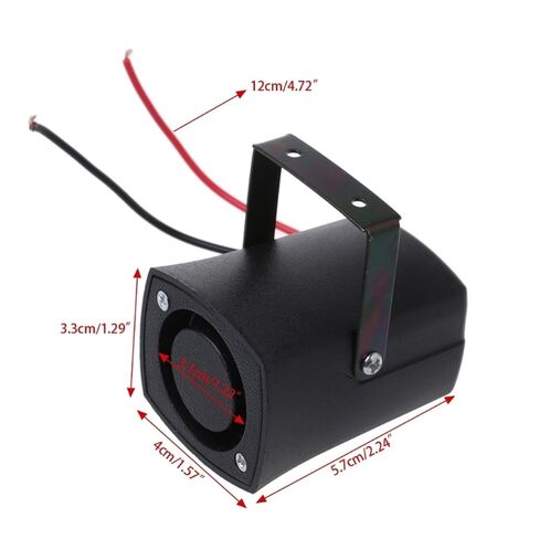 DC 12V Universal Auto Car Reversing Warning Siren Backup Sound Beep Alarms Horn in Saudi Arabia