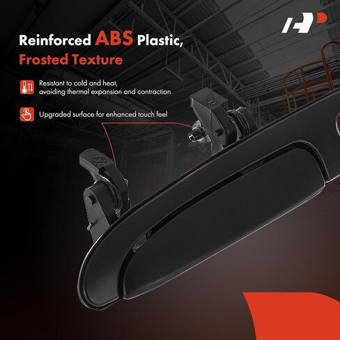 A-Premium Front Left Driver Side Exterior Door Handle with Keyhole Compatible with Ford Crown Victoria 1992-2011 & Mercury Grand Marquis 1992-2011, Marauder 2003-2004, Black Lever in Saudi Arabia