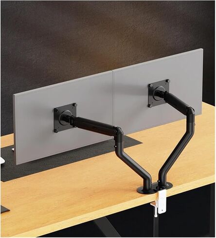 Adjustable Monitor arm for 17 to 32-inch Cooling Desktop Computer Monitors(Black) in Saudi Arabia
