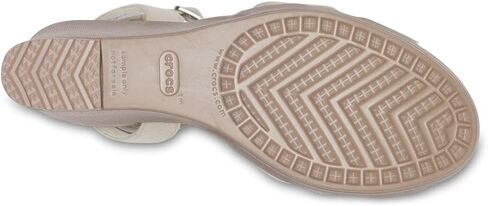 صندل نسائي من Crocs Leigh II بحزام متقاطع للكاحل، أسود، رقمي_4 in Saudi Arabia