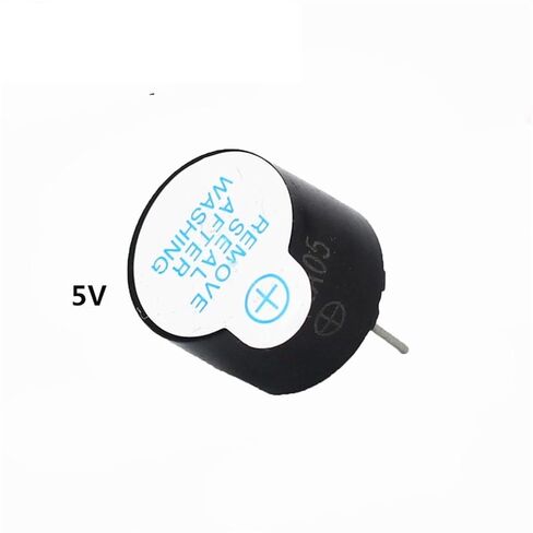 10PCS 3v 5v 12v Active Buzzer 12095 12065 Magnetic Long Continous Beep Tone 12 * 9.5mm 12 * 6.5mm(12095 3V) in Saudi Arabia