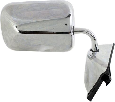 Kool Vue Driver & Passenger Side Mirrors Manual Adjust for Dodge W250 D250 D150 D350 W350 W150 Ramcharger 1988-1993, Chrome Car Mirror Vanity in Saudi Arabia