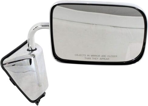 Kool Vue Driver & Passenger Side Mirrors Manual Adjust for Dodge W250 D250 D150 D350 W350 W150 Ramcharger 1988-1993, Chrome Car Mirror Vanity in Saudi Arabia