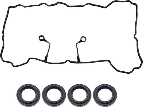 HiSport Engine Cylinder Valve Cover Gasket Kit VS50824R - Compatible with Hyundai Elantra Coupe Elantra GT ix35 Sonata Tucson Compatible with Kia Forte Optima Soul Sportage 1.8L 2.0L 2011-2021 in Saudi Arabia